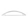 The handle of the tundra bracket Light RS003al, m/o 96 mm, color matte nickel