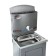 Tundra washbasin, without euns, stainless washing, 17 l, silver color
