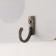 Decorative wood hooks "Abstraction. Flower in a vase" 1.5x23.5x12.5 cm