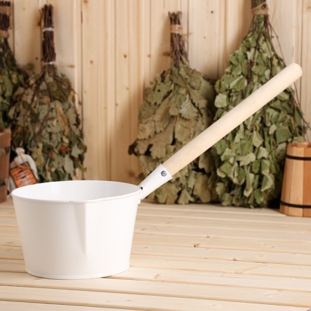Bath bucket, 3.5 l, white