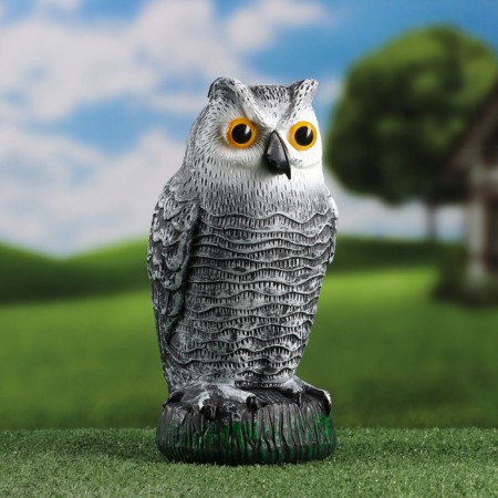 Outdoor Figure "Owl Polar" 14x13.5x26cm