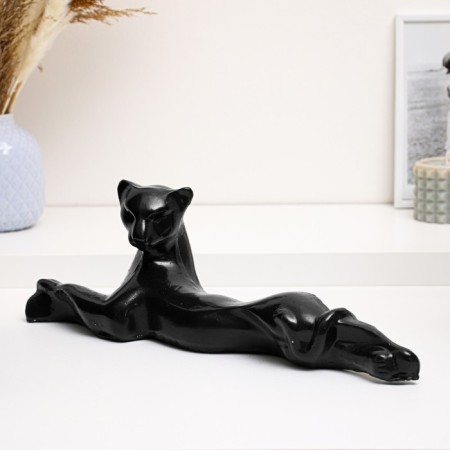 Figure "Panther No. 1" Big Black glossy 10x39x15cm-1