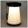 Stool with a warehouse, hike, LED, height up to 46 cm, black color