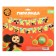 Garland on the eyelets "Happy Birthday", length 224 cm, Cheburashka