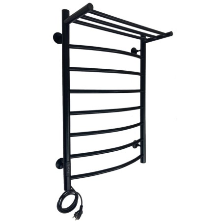 Electric towel "Sanprise" Classic P8, 500x800 mm, left, black-3