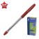 Ballpoint pen Pilot BPS-GP, rubber emphasis, 0.7mm, oil base, red rod