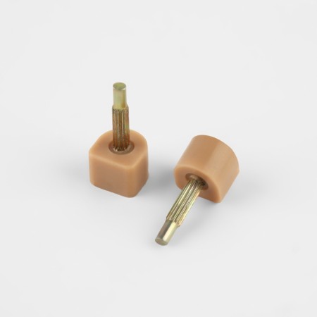 Heels for heels, 8 × 8 × 6 mm, 2 pcs, beige color-4