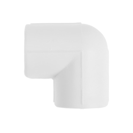 MEERPLAST square, polypropylene, 20 mm, 90 °, white-1