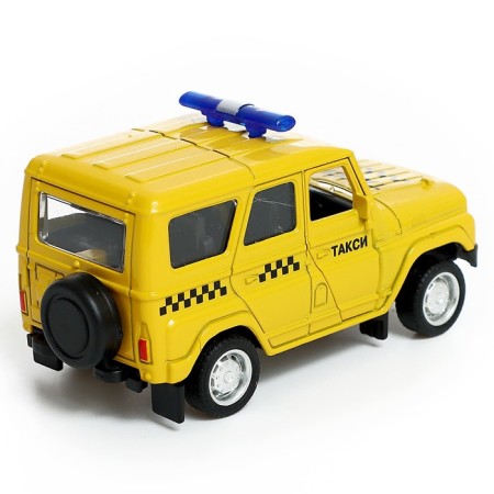 Metal UAZ Hunter "Taxi", inertia, 1:43-2