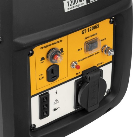Inverter generator Denzel 94701, GT-1200IS, 1.2 kW, 230 V, BAC 2.4 L, manual start-12