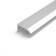 Penfois handle Cappio RT002CP, L = 400 mm, m/o 256 mm, matte chromium, 4 pcs.