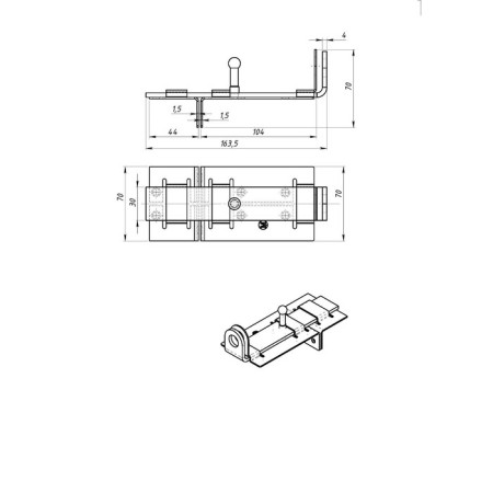 Harvesting gap ZD-04, without covering, in packaging10 pcs.-2