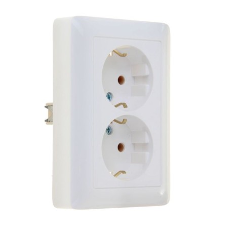The "hit" Sche RS16-236-B, 16 A, double, hidden, with salary, white color.