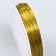 Bead wire 0.5 mm, 40 m, gold