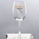 A glass for the wine New Year's "Alcoholvitsa", for the New Year, 360 ml.