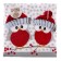 Paper napkins “owls in hats”, 33x33 cm, set 20 pcs.