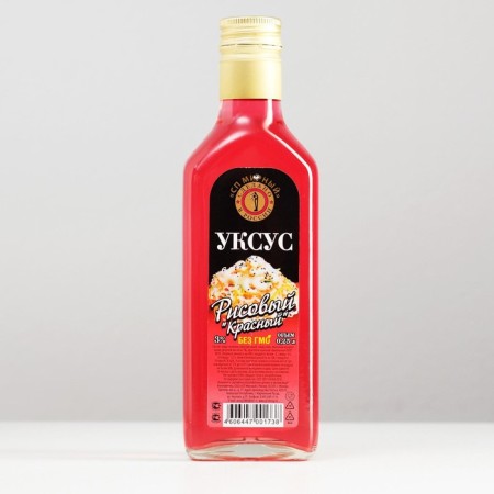 Rice vinegar (red) 3%, 250 ml