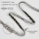Rhound rhinestones “rhombuses”, width - 7 mm, 4.5 ± 0.5 m, silver color