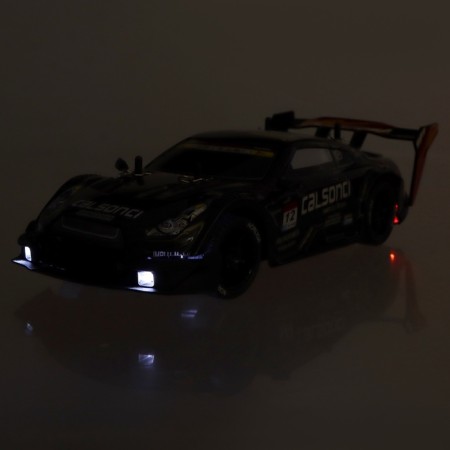 The machine on the control panel "Fiery drift", radio control, drift effect, interchangeable wheels, works on the battery, color is black-6