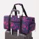 Sports bag with lightning, external pocket, lilac color