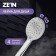 Shower Lake Zein, 4 modes, spa, plastic, color chromium