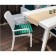 Chair (artificial rattan) Indiana nebraska, white color