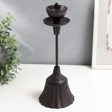 Cast iron candle for 1 candle 