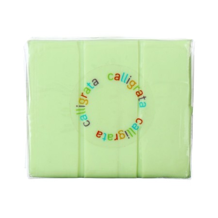 Polymer clay 50 grams "Calligrata" light green-6