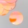 Sequins "circle" coral set 30 g d = 3 cm