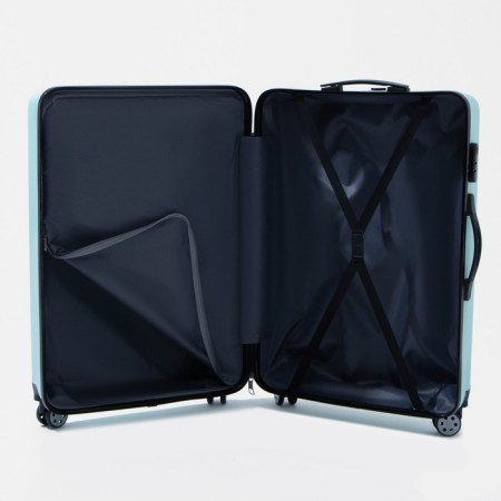 Big suitcase 28 ", code castle, turquoise color-6