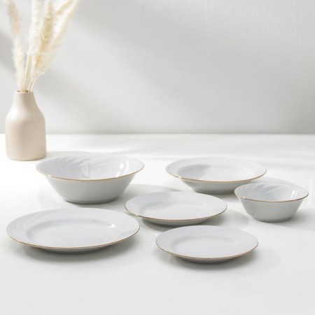 Service table porcelain "Classic", 37 items, 4 types of plates-7
