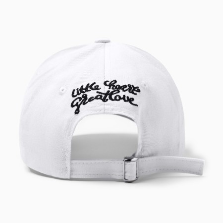 Women's cap Minaku "Love" Color White, rr 56-58-6