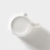 Ceramic mug with a lid and a spoon "Kitty", 350 ml, white color