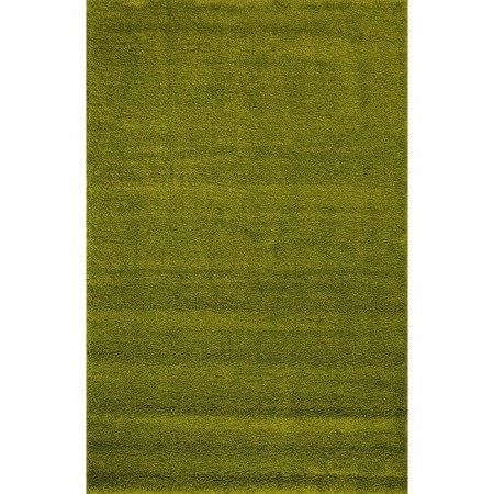 Rectangular carpet Shaggy Ultra S600, size 150x230 cm, color Green