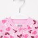 Nursery blouse, pink/bunnies, height 62 cm