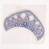 Thermalrotransfer "Gzhel on White", set of 10 pcs.