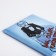 Cover for passport, blue color