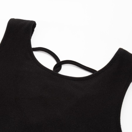 Top female minku: Casual Collection Black color, size 40-6