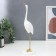 Souvenir Polystone "White Heron" 36x9x9cm
