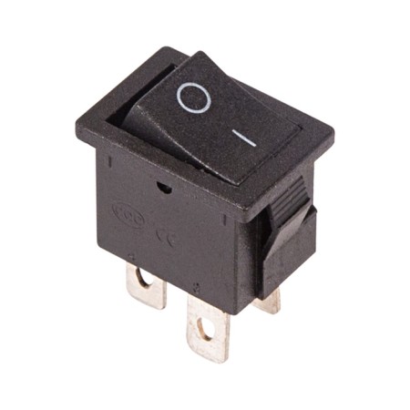 Klavichny switch 250V 6A (4C) On -OFF Black Mini (RWB-208, SC-768) Rexant