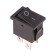 Klavichny switch 250V 6A (4C) On -OFF Black Mini (RWB-208, SC-768) Rexant