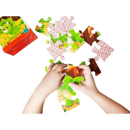 FIRST PUZZLE PAZL, Dinosaurus, 16 elements-1