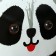School backpack Bruno VisConti, 42 x 31 x 14 cm, ergonomic back, Panda