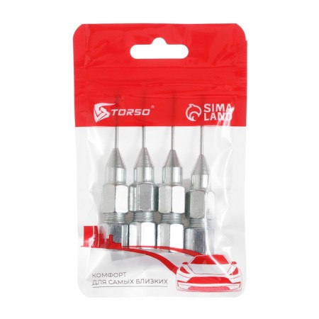 Shpring needle, 70 mm, metal, set 4 pcs-4