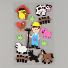 A set of stickers from EVA 
