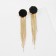 Earrings Assorted "Valkyrie" flowing rain, color gold