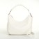 Women's bag with lightning, white color