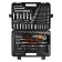Car instrument Car Kingqueen Wib-80003, 72 tooth, 1/2 3/8 1/4 ", 150 items