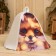 Bath cap "Fox" Print