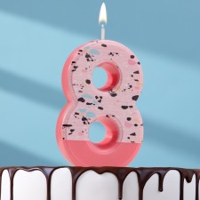 Candle for the Mosaika cake, number 